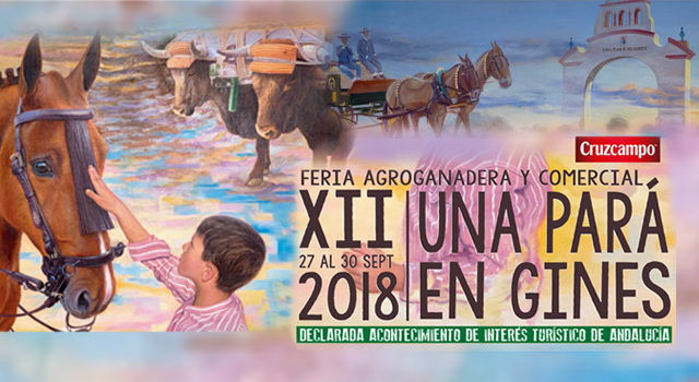 Cartel Una Pará en Gines 2019 - versión horizontal